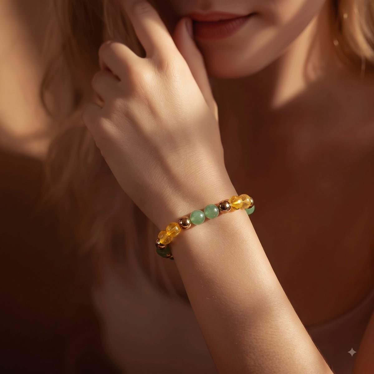 Crystora Money Magnet β Dhan Yog Crystal Bracelet